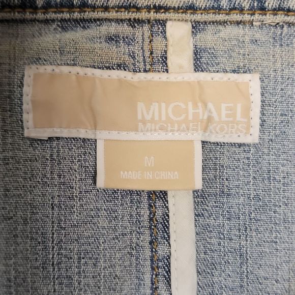 Michael Kors denim vest - Picture 7 of 9